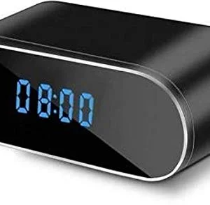 RENMAX® WiFi Camera 1080p Motion Detection Digital Clock Portable Rechargeable Night Vision 64GB Support